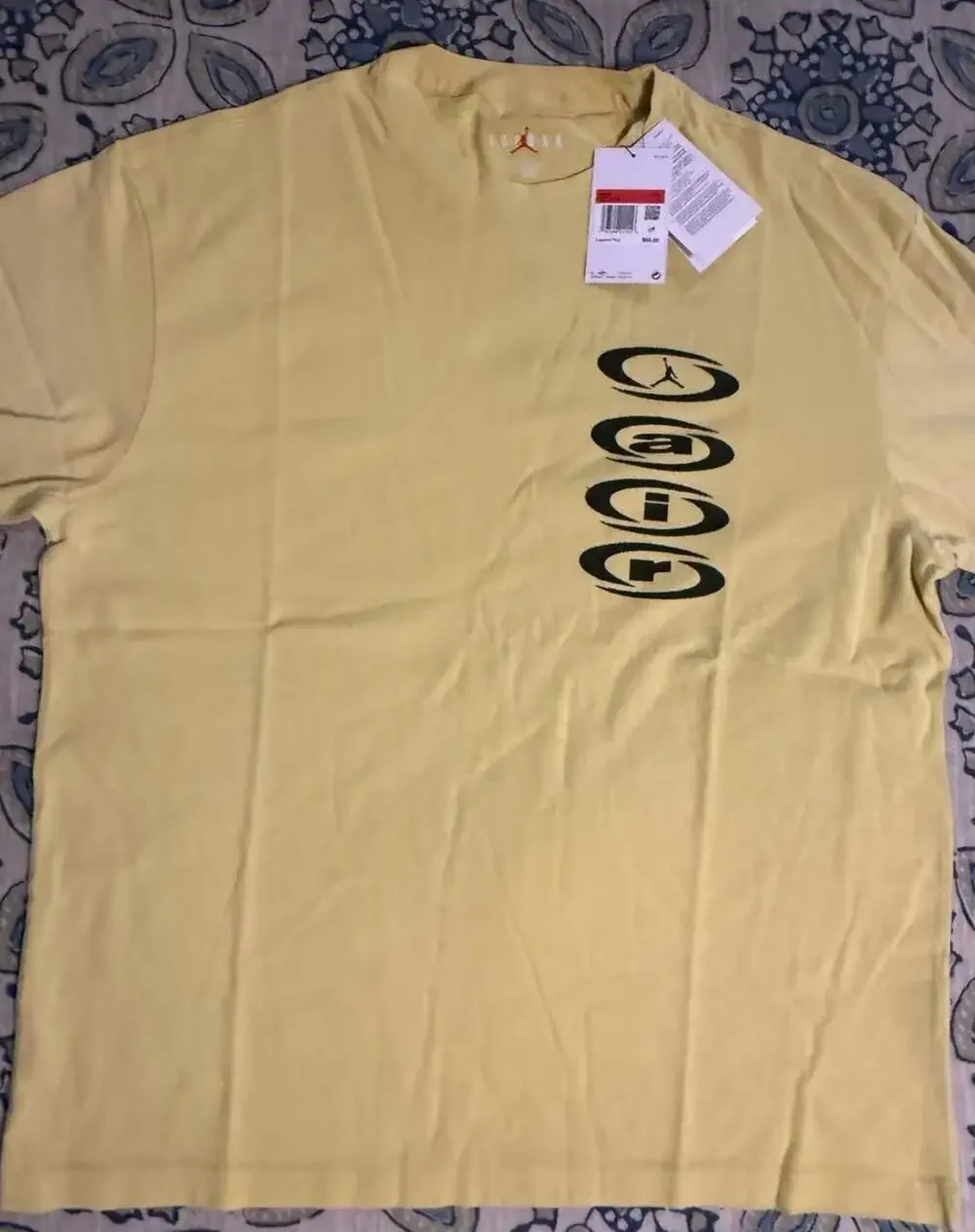 Jordan x Travis Scott Cactus Jack T-Shirt Celery DZ5514-308